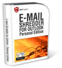 E-Mail Shredder for Outlook - permanently shred and erase e-mail in Outlook 2003 and Outlook 2007. Permanently erases and removes information